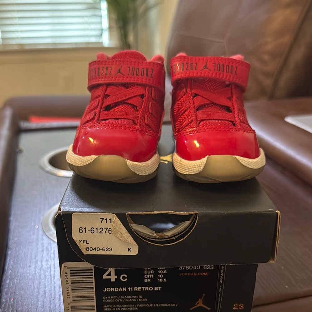 Jordan 11 Retro BT Kids Shoes - Red